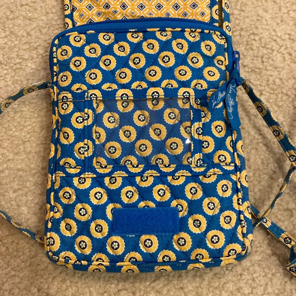Vera Bradley Riviera Blue Mini Hipster - Picture 4 of 9